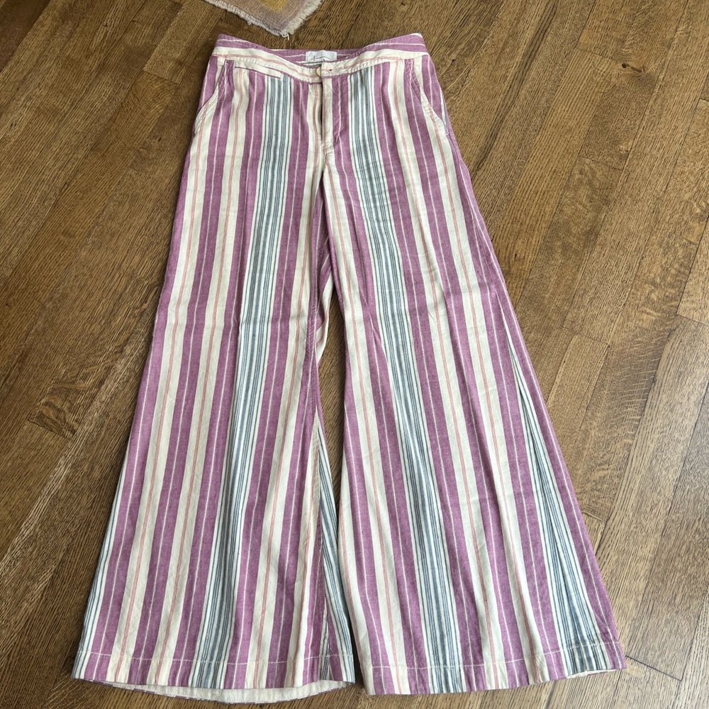 Anthropologie wide leg pant